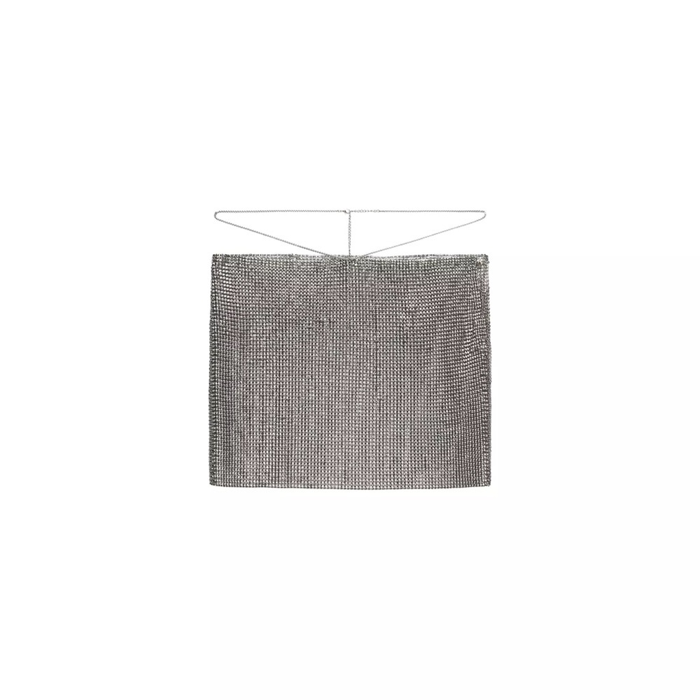 LUDOVIC DE SAINT SERNIN X ZARA SHORT MESH SKIRT NWT